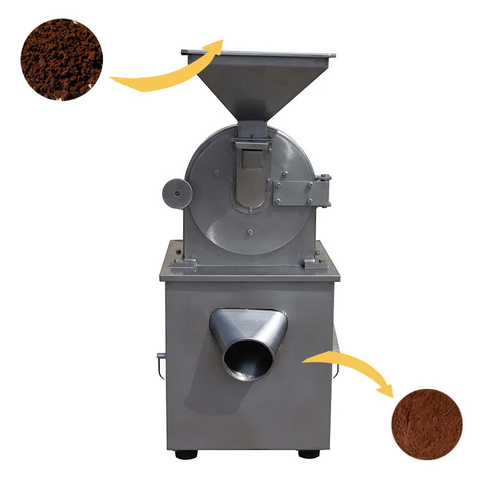 Лидер продаж, измельчитель какао-порошка, машина для измельчения какао-бобов, лущильная насадка, шлифовальная машина, линия обработки