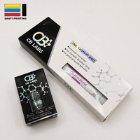 Boîte en papier couché personnalisée pour flacons de 3 ml et 10 ml avec fenêtre pour 1/2/3/5 flacons – Boîte pour flacons Pepti