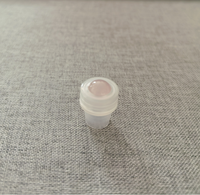 Flacon de parfum roll-on rose 10 ml de haute qualité, très vendu, avec billes en pierres précieuses naturelles pour bouteille d'huile en verre