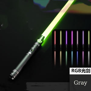 2024 Rechargeable RGB 15 Couleur Métal Hilt Dueling LED Sabre avec Effet Sonore Cosplay métal jouet Épées Sabre Laser - Product Image 3