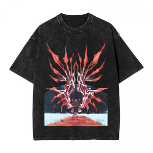 Camiseta vintage lavada de Shadow the Hedgehog, camiseta unisex de algodón con estampado de <span class=keywords><strong>Sonic</strong></span> Hedgehog - Product Image 5