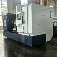 Torno CNC de Servicio Pesado CK61125 de Fábrica China, Torno Horizontal de Bancada Plana para Metal con Precio Competitivo para Procesamiento de Metales