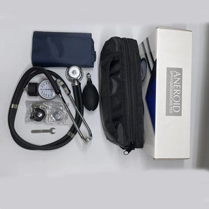 SZMIQU Adulto Deluxe Aneróide Esfigmomanômetro com Manguito Estetoscópio e Estojo - Product Image 3