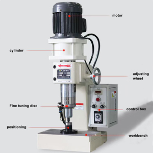 Prensa <span class=keywords><strong>Remachadora</strong></span> Orbital Hidráulica Semiautomática para Remaches Sólidos - Product Image 1