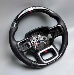 Personalización de Volante de Fibra de Carbono para Ford Focus 2019 2022 MK4 ST <span class=keywords><strong>RS</strong></span> Carnival MK8 EDGE Explore Kuga Bronco - Product Image 2