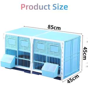 Hoge Kwaliteit Grote Maat Plastic Duif Levert Duif Vogelkooi Fok Postduif Hok - Product Image 6