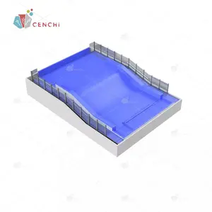 Cenchi - Parque aquático em movimento, equipamento para jogos aquáticos, resort ao ar livre, máquina de ondas artificiais, equipamento para esportes aquáticos