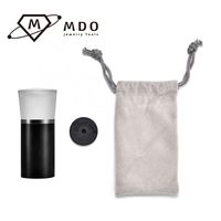 Loupes diamantées en métal pour bijoux, outil d'identification pour couper les cœurs, flèches, portée diamantée 10X