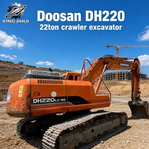 Used Doosan DH 220 Excavator <b>Earth</b>-<b>moving</b> <b>Machinery</b> Doosan DH 220 225 22ton 22.5ton 30ton 14ton 15ton 22ton for sale - Product Image 1