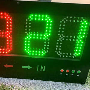단면 비 양면 수동 제어 전자 Led 4 디지털 휴대용 축구 대체 보드 디스플레이 - Product Image 6