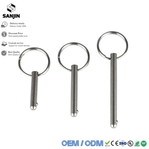 Pasador de Bloqueo Rápido de Acero Inoxidable 316 de Grado Marino para Accesorios de Herrajes de Bisagra de Cubierta de Toldo Bimini de Autocaravana - Product Image 2