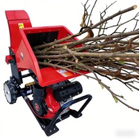 Broyeur de bois multifonctionnel mobile, alimenté au diesel/essence/électricité, pour l'aménagement paysager des jardins