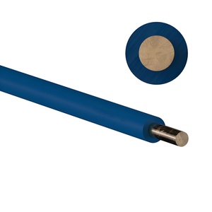 Cable de Alimentación Rígido Aislado con PVC Sin Revestimiento, Uso en Construcción CA/CC, 450/750V 70C, Conductor de Cobre Revestido de Aluminio AWG8-16 - Product Image 5