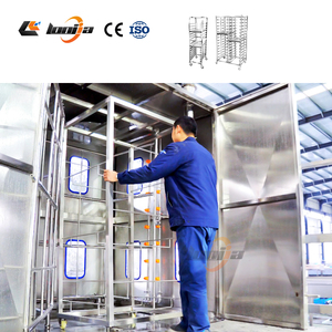 <span class=keywords><strong>Machine</strong></span> de lavage à buse rotative à 360 degrés pour chariots alimentaires, conteneurs logistiques et supports de suspension pour fumoirs - Product Image 1