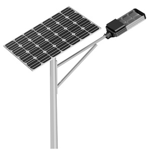 ไฟถนน LED พลังงานแสงอาทิตย์ 150W พร้อมแผงแบตเตอรี่ลิเธียมไอออน - Product Image 2