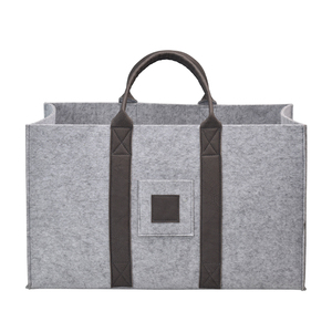 Cestino pieghevole <span class=keywords><strong>in</strong></span> feltro cesto <span class=keywords><strong>in</strong></span> <span class=keywords><strong>legno</strong></span> di legna da ardere tascabile per il trasporto di <span class=keywords><strong>legno</strong></span> - Product Image 1