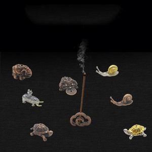 Supports d'encens en métal de haute qualité, styles variés, petits brûleurs d'encens pour la maison - Product Image 2