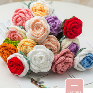 <span class=keywords><strong>Fleurs</strong></span> au crochet Bohe, produit fini pour cadeaux, <span class=keywords><strong>fleurs</strong></span> éternelles faites à la main, décoratives, cadeau <span class=keywords><strong>pas</strong></span> <span class=keywords><strong>cher</strong></span> pour la fête des mères - Product Image 5