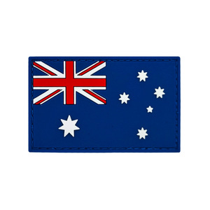 3D PVC cao su cờ vá huy hiệu Silicone thế giới cờ các bản vá lỗi với móc và vòng lặp - Product Image 5