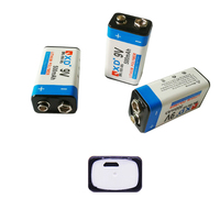 Gp 6f22 006P 9V Super Heavy Duty De Batería seca cuadrada recargable Precio Pairdeer Neda Baterías 1604 6f22 9V Batería Tcbest