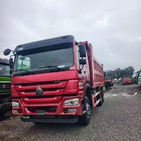 Подержанный самосвал Sinotruk Howo 440 л.с. с осью AC16, тяжелый самосвал-дампер для горнодобывающей промышленности, строительства, перевозки песка и камня, для рынка Африки