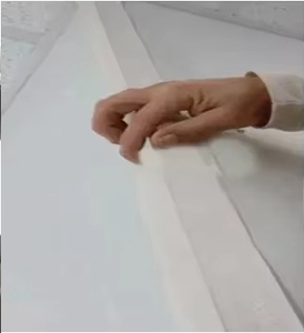 Ruban adhésif en papier perforé blanc de haute qualité, personnalisé, 145 g, biodégradable, en résine, <span class=keywords><strong>pour</strong></span> le renforcement des plaques de plâtre - Product Image 2