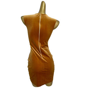 Diamantes sem mangas Sexy Lantejoula Night Club Party Mini Vestido Mulheres Jantar Vestido Aniversário Noite Banquete Bodycon Dress Prom Wear - Product Image 4