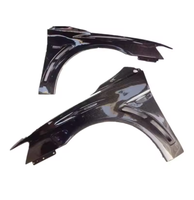 Guardabarros Delanteros de Fibra de Carbono para Mitsubishi Lancer (2008-2017) | Reemplazo de Aleta Delantera Estilo EVO X | Ajuste Tipo OEM