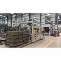 Machine automatique de fabrication de blocs de béton QT8-15 pour briqueterie de taille moyenne