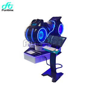เครื่องเล่นมอเตอร์ไซค์ในสวนสนุกธีมรถจักรยานยนต์ 9 มิติ เกมมอเตอร์ไซค์ - Product Image 2