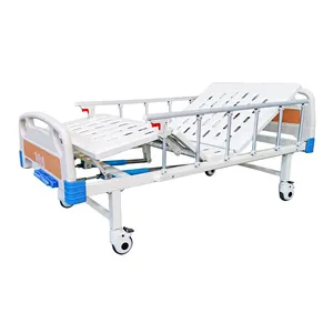 ISO CE Approved Hebei Double Crank Good Price Manual Medical Hospital Beds