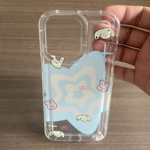 Pour OPPO Realme <span class=keywords><strong>C33</strong></span> housse de téléphone portable antichoc pour iPhone 15 14 13 12 Pro luxe TPU coussin d'air impression étoiles coque de téléphone - Product Image 5