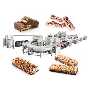 HNOC mesin pembuat <span class=keywords><strong>Bar</strong></span> coklat, mesin batang energi kecil, garis produksi permen coklat - Product Image 2