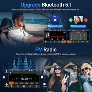 Autoradio avec écran IPS 9 pouces, Linux, Carplay, Android Auto, caméra de recul, Mirror Link, FM AM, lecteur multimédia pour Toyota Corolla - Product Image 6