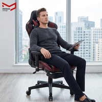 Vente en gros VANBOW Fauteuil de massage en cuir PU pour jeu d'ordinateur Fauteuil de jeu Silla Gamer