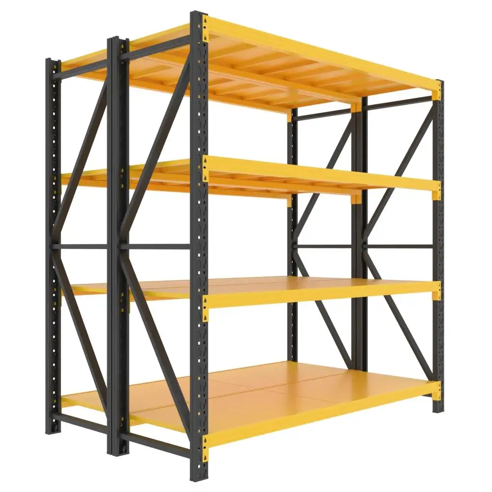 Free Design Light Duty Warehouse Storage Racks Multi-Layer Garage Storage Shelves Racks Steel Storage Shelf