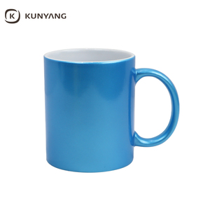 Taza de Cerámica <span class=keywords><strong>para</strong></span> Sublimación del Fabricante, Recubierta de Purpurina, Personalizada con Transferencia de Calor - Product Image 3