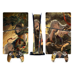 Vinilo Adhesivo para PS5 con Diseño de Anime para Videojuegos, Calcomanía Personalizada en Stock - Product Image 1