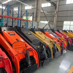 AS gudang lokal EPA mesin Diesel 25hp 25 Hp mesin Mini Crawler selip Steer <span class=keywords><strong>Loader</strong></span> dengan alat pelengkap opsional - Product Image 3