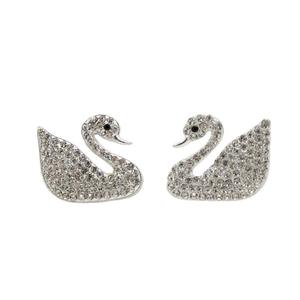 2025 dernière version stylo cygne rotatif incrusté de diamants accessoires en alliage de bricolage étui de téléphone portable Corsage boucle de chaussure matériel - Product Image 4