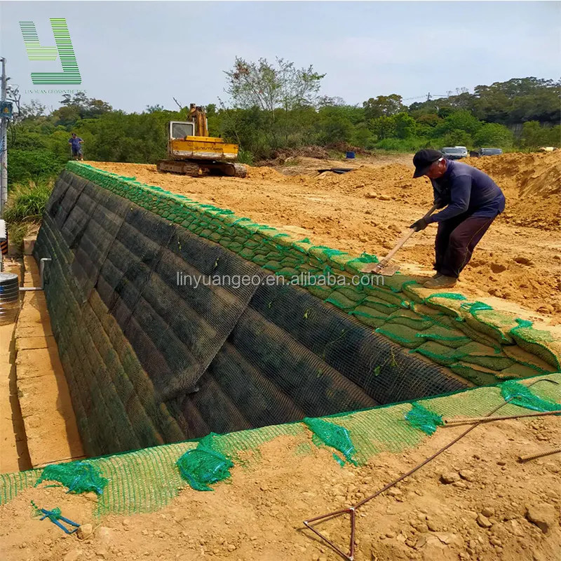 Geogrid harga pabrik Tiongkok Harga Warp knitting produsen geogrid menjual poliester aspal dan geogrid aspal