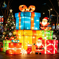 Lanterne de Noël personnalisée imperméable pour l'extérieur, idéale pour la décoration des parcs et des rues – Meilleure vente