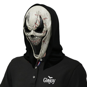 Masque en latex <span class=keywords><strong>de</strong></span> monstre à crocs pour Halloween, coiffe effrayante <span class=keywords><strong>de</strong></span> visage <span class=keywords><strong>de</strong></span> fantôme pour déguisement <span class=keywords><strong>de</strong></span> fête, accessoire <span class=keywords><strong>de</strong></span> farce et <span class=keywords><strong>de</strong></span> <span class=keywords><strong>blague</strong></span>, personnalisable - Product Image 6