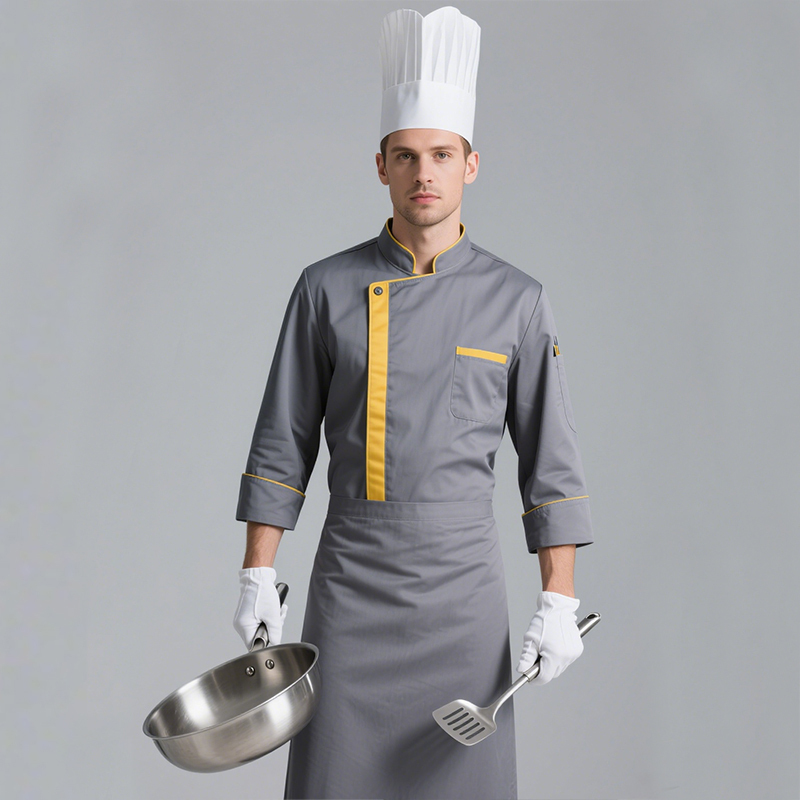 Unisex Custom Kitchen Jackets Men Restaurant