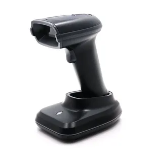 Barcode Scanner sem fio com berço para digitalização eficiente e Inventory Management