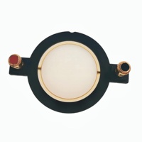Bobine vocale de haut-parleur de haute qualité 44,4 mm, diaphragme en titane pour haut-parleur de compression, bobine vocale de haut-parleur HF, bobine vocale de subwoofer