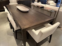 Massivholz American French Retro Old Wood Esstisch und Stuhl Wohnzimmer möbel Tisch Europäischer Rechteck Esstisch