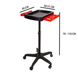 Carrito Profesional <span class=keywords><strong>de</strong></span> Salón con Ruedas para Extensiones <span class=keywords><strong>de</strong></span> Cabello, Carrito <span class=keywords><strong>de</strong></span> Herramientas Móvil para Estilistas, para Peluquerías y Salones - Product Image 6