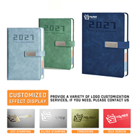 Agenda hebdomadaire et mensuel OEM Premium 2027 en anglais, français et espagnol, carnet de notes avec couverture en PU, journal avec LOGO