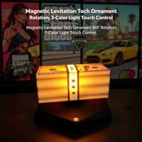 Lámpara de Levitación Magnética HCNT con Control Táctil de Dólares Estadounidenses (USD) y 3 Colores de Luz, Decoración Creativa para el Hogar, Regalo de Cumpleaños, Luz con Diseño de Billete